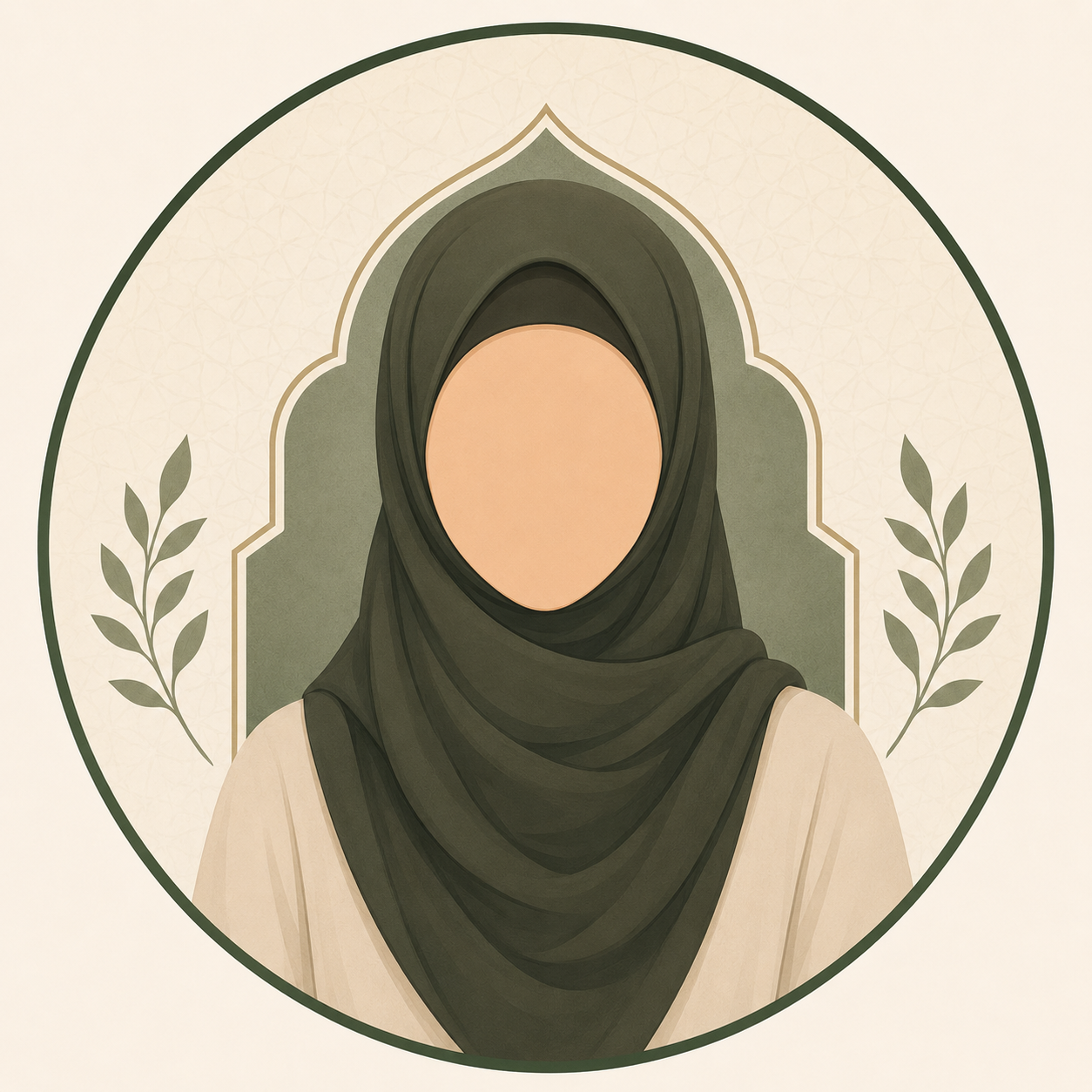Female avatar with hijab