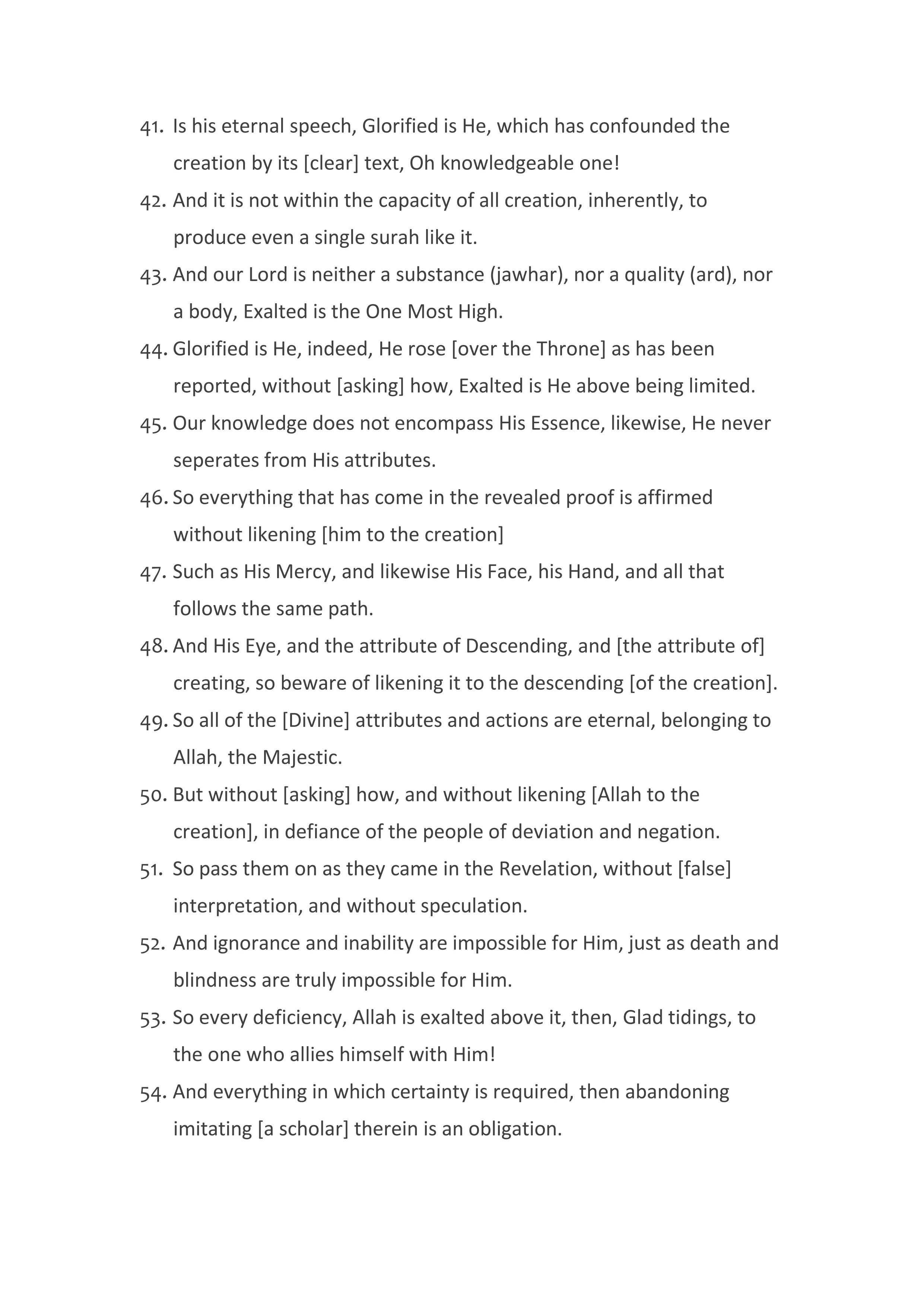 Al-Aqeedah As-Safariniyyah English DOCX preview 3