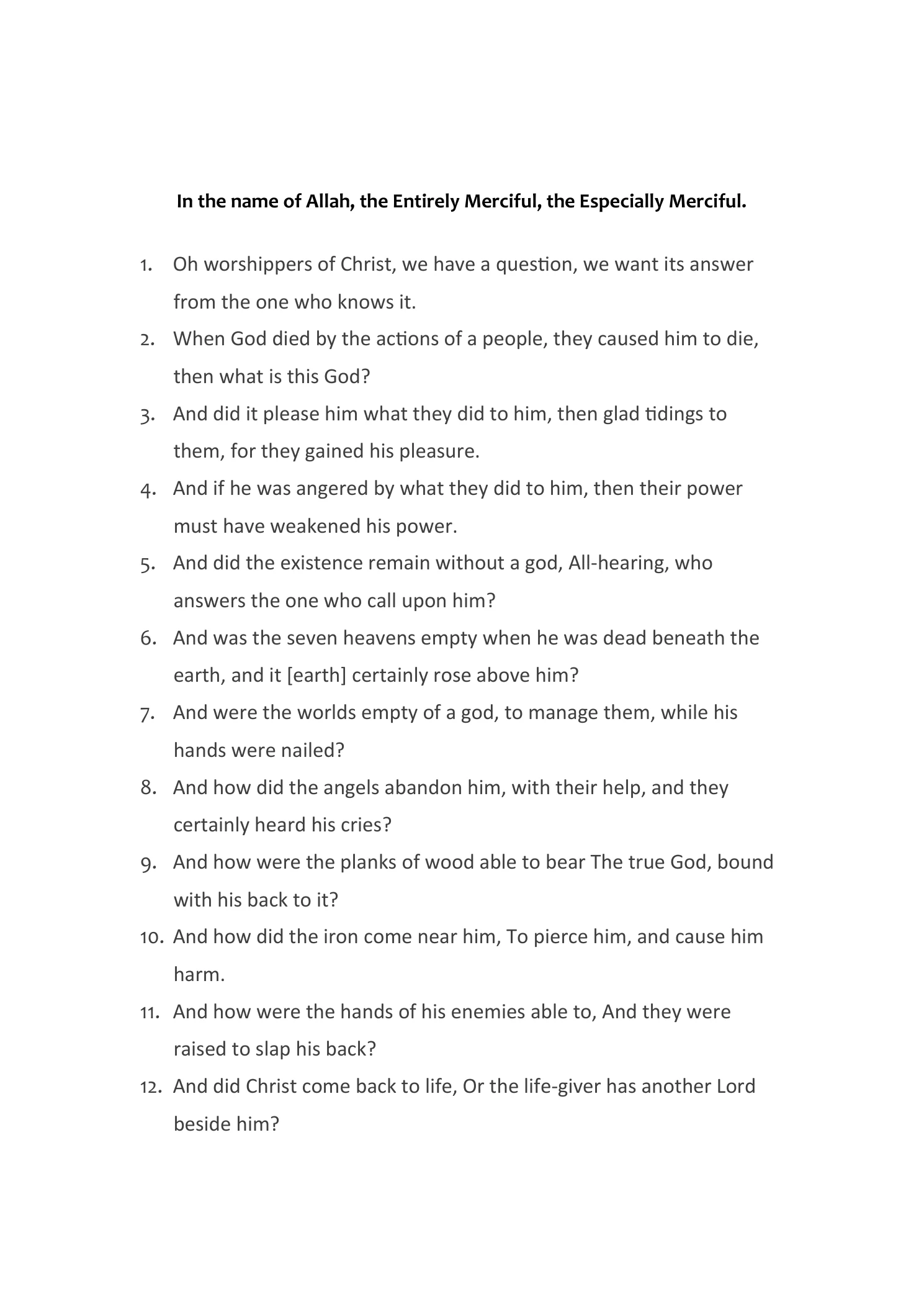 Oh worshippers of Christ English DOCX preview 2