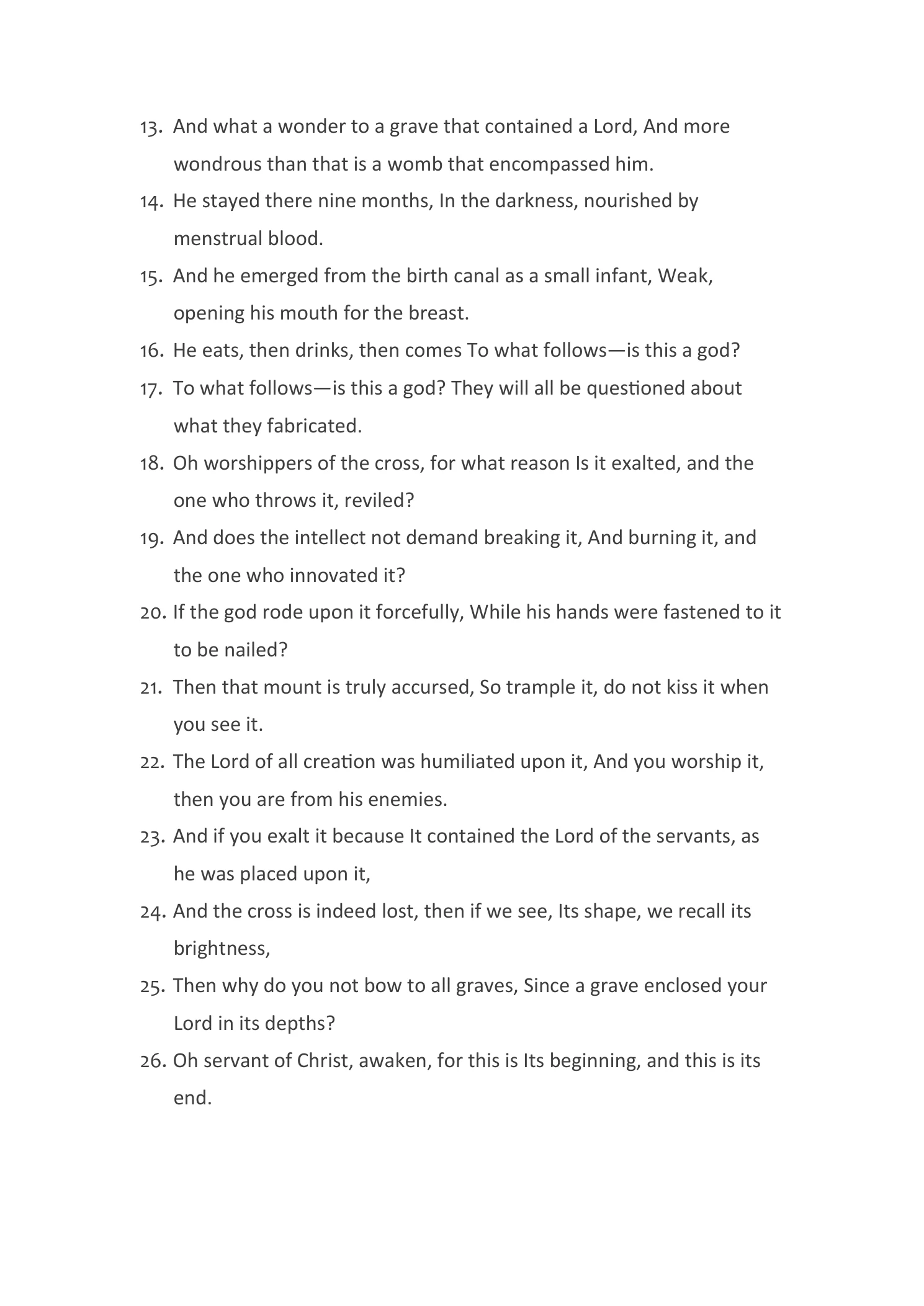 Oh worshippers of Christ English DOCX preview 3