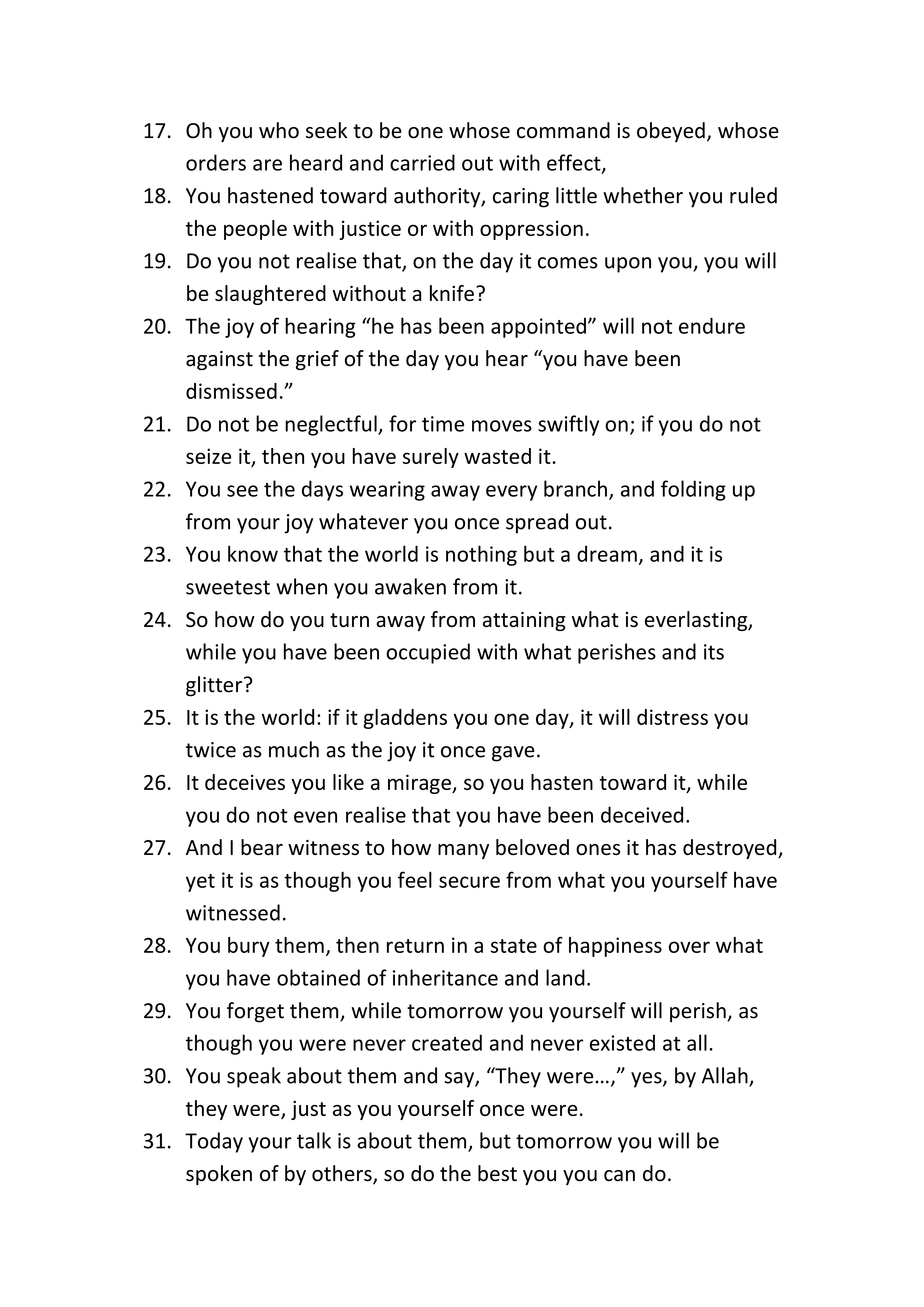 Ta'iyyah Ibn Rajab English DOCX preview 3